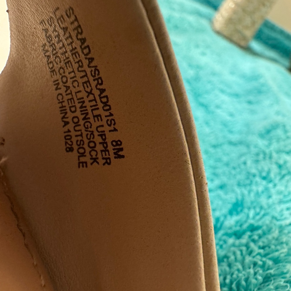 Steve Madden Cream Espadrille Platform Shoes sz 8 - Picture 10 of 10